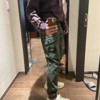 review of 스톤아일랜드 STONE ISLAND 771564720 가먼트다잉 코튼 후리스 카고 조거팬츠 253708 V0057