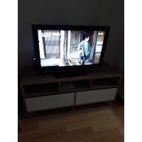 review of 다올퍼니 템바보드 원목 티비다이 높은 TV 거실장 1200