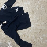 review of 톰브라운 THOM BROWNE 남성 4-바 루프백 저지 브이넥 카디건 055 MJT167A 00535