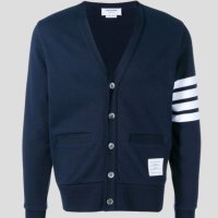 review of [톰브라운]톰브라운 사선 완장 코튼 가디건 NAVY MJT167A 00535