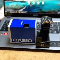 review of Casio Mens Dive Style Watch Black-Gold MDV106G-1AV 663745