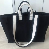 review of [언폴드] Stripe two-way bag (blue) u238702