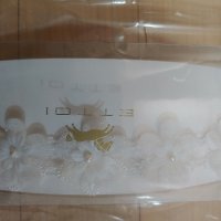 review of [에뜨와]알리샤레이스헤어밴드(IVORY)_07N07734302