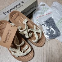 review of 841706 베어파우 BEARPAW 여성 ALINA 패션샌들 블랙골드 K1072145NBW