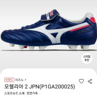 review of 미즈노 모렐리아 2 축구화 P1GA200025