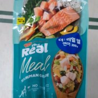 review of 내추로 독 연어 습식사료 400g