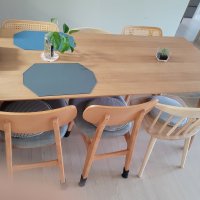 review of 접이식 식탁 수납 서랍 원목 선반 의자 테이블 세트