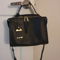 review of FURLA 버건디/와인 레드 Distressed Croc Emb 가죽 Giselle 토트 백