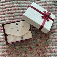 review of 실버 토파즈 볼 발찌 Topaz ball anklet