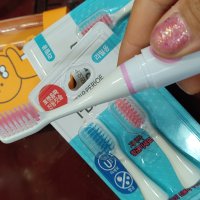 review of 페리오 i-Brush 전동칫솔 리필모 2입