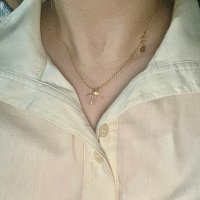 review of 피오레 crystal heart necklace 2018220104