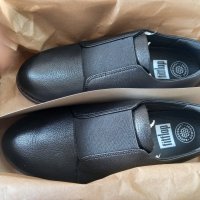 review of 핏플랍 여성용 FitFlop Rally Leather Slip-On Skate Sneakers