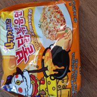 review of 삼양 크림까르보 불닭볶음면 140g