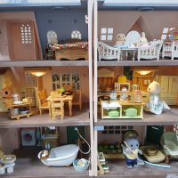 review of Sylvanian Families   5286 Bathroom in country house style. - Sylvanian Families