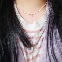 review of 딥브로우 DEEPBROW Sparkling Heart Necklace 925