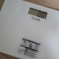 review of 디지털 미니 체중계LT-001/CAS카스 체중계 최소 6kg-최대 150kg/강화유리