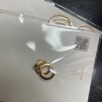 review of HAS 하스 Volume big Heart earrings HE005