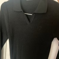 review of 닉앤니콜 RIBBED OPEN COLLAR KNIT CREAM