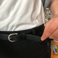 review of 리올그 NUE REORG LOGO BELT  BLACK  FREE