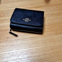 review of COACH 여자 지갑 코치 Bifold Wallet Mini Wine SVWN Parallel Import