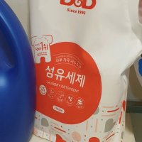 review of 비앤비 섬유세제 1500ml 리필  1.5L  5개입