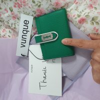 review of [분크] Magpie Card Wallet (맥파이 카드지갑) Attention Red