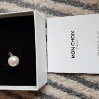 review of 14k 18k 미니 펜던트 담수 진주 목걸이 3mm 진주비드