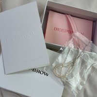 review of 딥브로우 string ball necklace 925