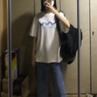 review of 낫띵이즈베럴댄미 DOT LETTERING TEE