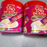 review of CIAO 캔 츄르 참치 가다랑어 버라이어티 40P SC-421