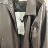 review of 브이투 465-3 VEGAN LEATHER OVERFIT JACKET