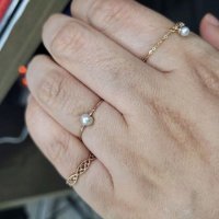 review of 925 Tuesday Freshwater Pearl Ring 담수진주반지