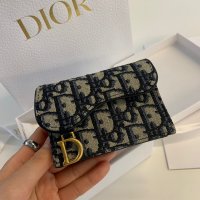 review of DIOR 오블리크 포켓 카드지갑 블루 S5611CTZQ M928