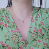 review of 피오레 crystal heart necklace 2018220104