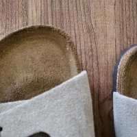 review of 341835 버켄스탁 남성 슬리퍼 샌들 애리조나 Soft Footbed Leather 남여공용 Tobacco