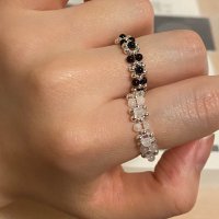 review of 로아주 silver925 Lissome flower ring