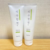 review of 심플리웍스 세수한번 굿모링 클렌저 (리필)