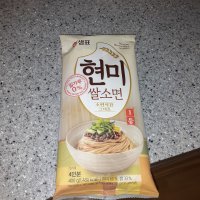 review of 샘표 현미 쌀소면  400g  1개