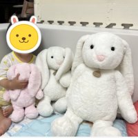 review of 에스더버니인형 캔디 웨딩 장미꽃 엔젤 하트 토끼 애착 인형 12cm 25cm 40cm