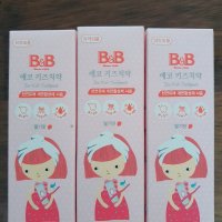 review of 비앤비 에코 키즈 치약 플러스 라즈베리향 80g