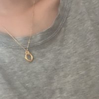 review of 피오레 tulip stone heart necklace nacre 2018220003