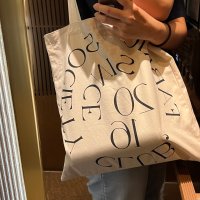 review of [언폴드] logo bag - ivory 17