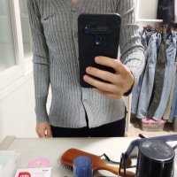 review of 로라로라 BASIC BUTTON CARDIGAN