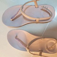 review of 핏플랍 FITFLOP 아이쿠션스파클샌들 밍크 여성 124495