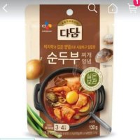 review of 고메레시피고깃집된장찌개양념 130G청정원