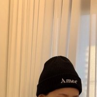 review of AMES WORLDWIDE COLO레드 LOGO BEANIE BK 21FWCP03