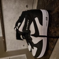 review of Nike x Stussy Air Force 1 07 Mid - - DJ7840 002