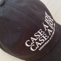 review of CASE A LOT Slogon logo ball cap -