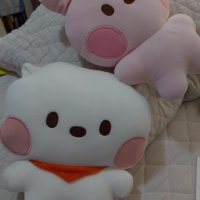 review of BT21 미니니 타타 소프트쿠션