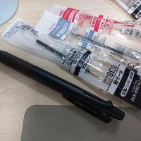 review of 유니 제트스트림 다색용 3색펜/2&1 리필심 SXR-80-38 (0.38mm) (멀티펜용) 흑 청 적